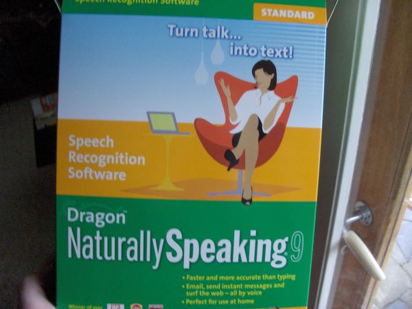 Box, Dragon NaturallySpeaking 9