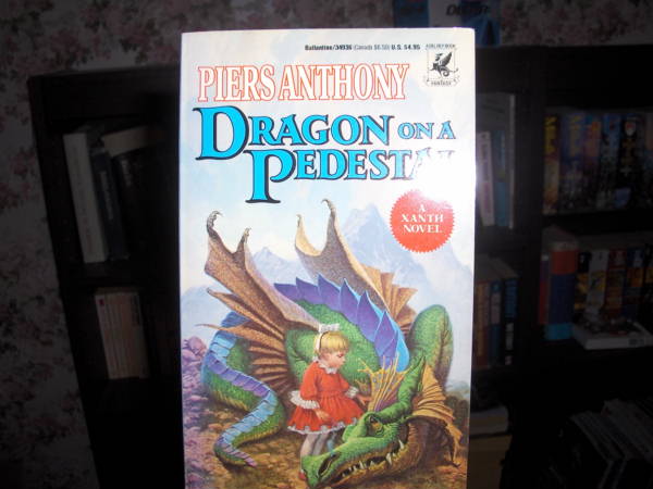Book cover: Dragon on a pedestal, Piers Anthony