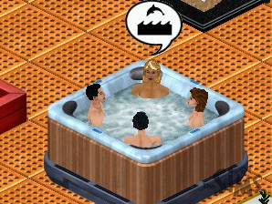 Screenshot, Sims in bathtub