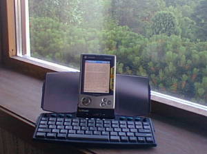 Pocket PC with GoType keyboard