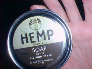 Hemp soap