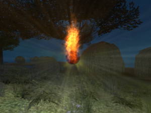 Fire elemental, screenshot DAoC