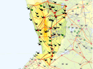 SimCountry map