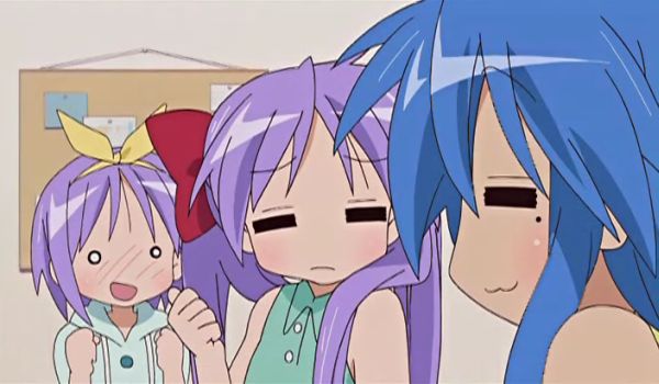 Screenshot anime Lucky*Star