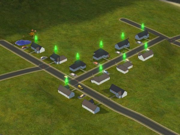 Screenshot Sims 2 (neighborhood)