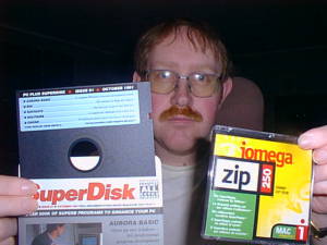 Old floppy, new zip disk