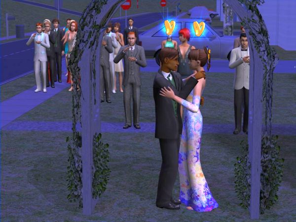 Screenshot Sims 2 (wedding)