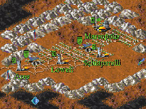 Screenshot Civ2 Mars scenario