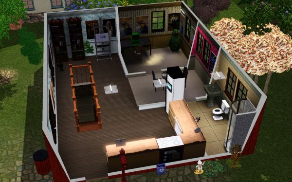 Small house in Sims 3