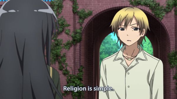 "Religion is simple"