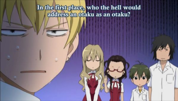 "Who would address an otaku as an otaku?"