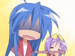 Screenshot anime Lucky Star