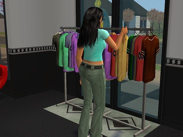 Screenshot Sims 2 (shopping)