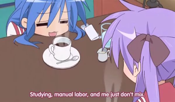 Screenshot anim Lucky Star