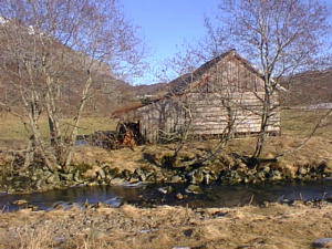 Old decripit barn