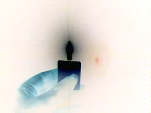 Candle inverted