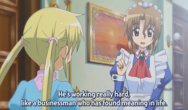 Screenshot anime Hayate no Gotoku