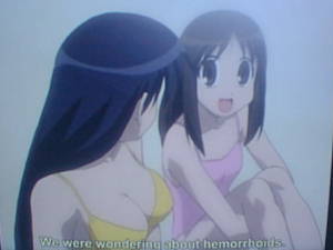 Screenshot anime Azumanga Daioh