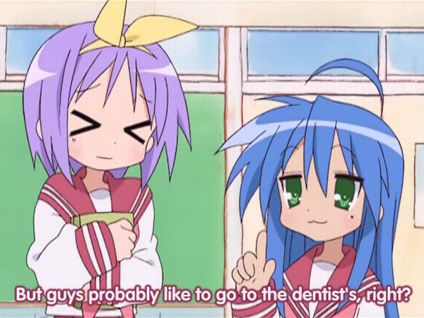 Screenshot anime Lucky*Star