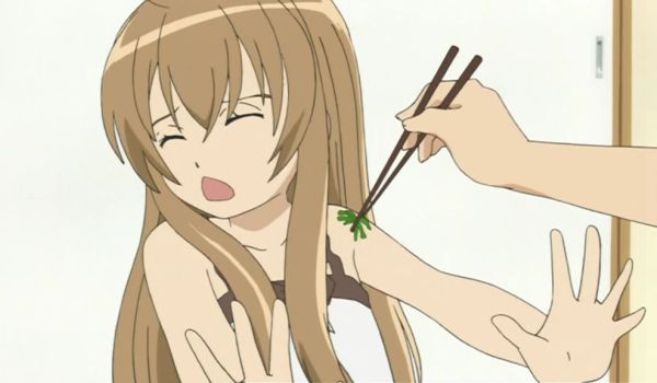 Screenshot anime Minami-ke. Chiaki.