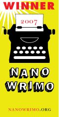 NaNoWriMo winner sign