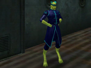 Screenshot City of Villain character