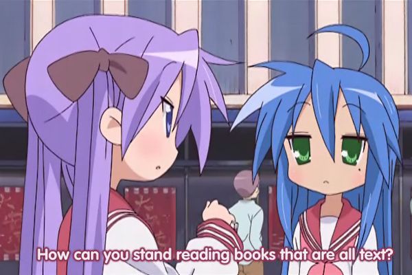 Screenshot anime Lucky*Star